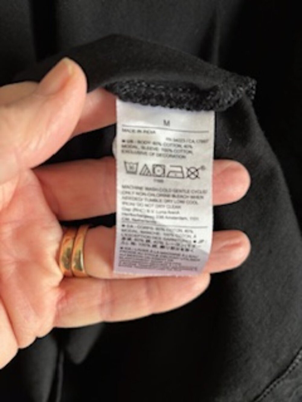 Banana Republic black balloon sleeve blouse - medium - Picture 9 of 13